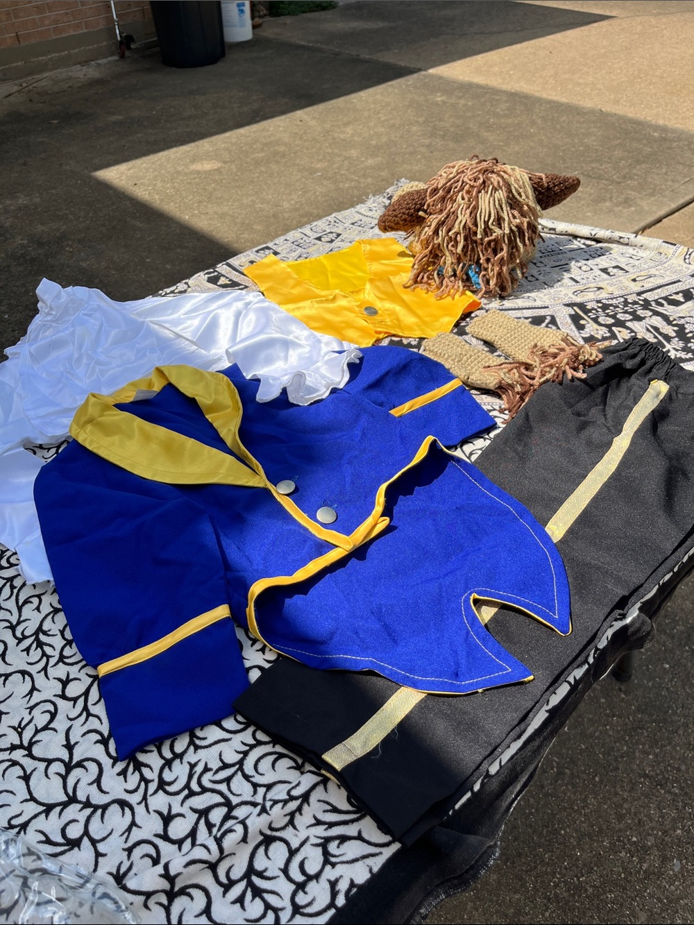 Beast costume size 2, from Beauty and the Beast